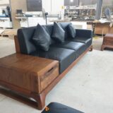 Sofa gỗ óc chó SF23