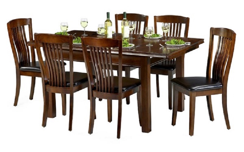 Bộ bàn ăn 6 ghế gỗ hương cao cấp