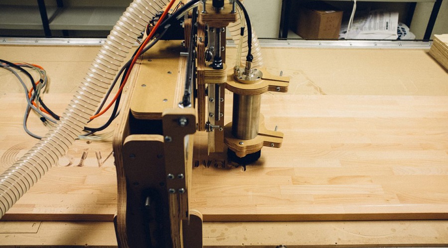 Hệ thống máy móc hiện đại phục vụ cho quá trình sản xuất cắt cnc gỗ Hà Nội