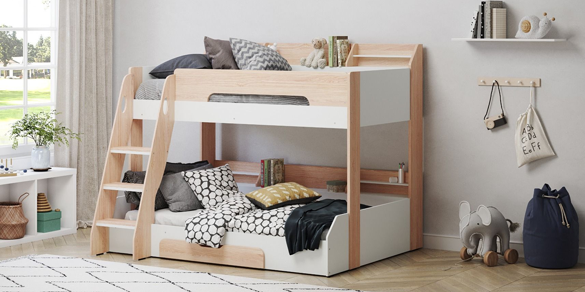 Mẫu giường tầng hiện đại dành cho bé 