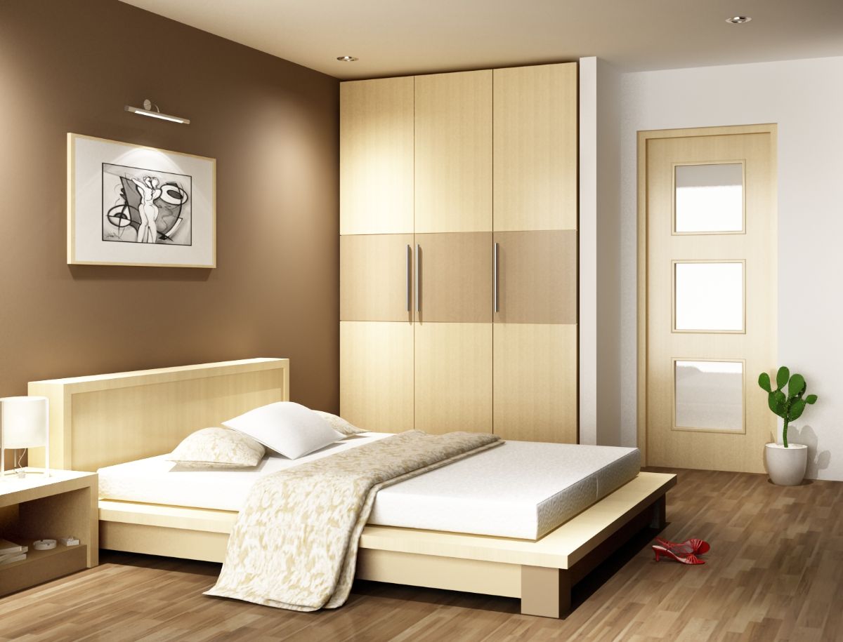 Mẫu giường gỗ công nghiệp giá rẻ