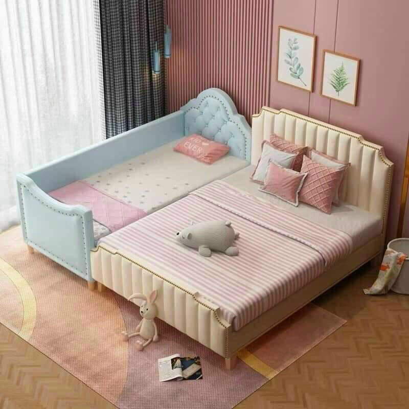 Giường nhỏ cho bé phù hợp với nhiều diện tích phòng ngủ