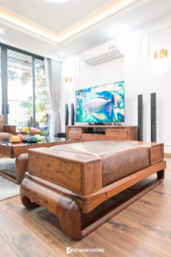 nội thất gỗ óc chó anh tuấn the park home