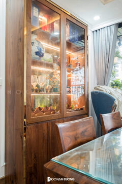 nội thất gỗ óc chó anh tuấn the park home