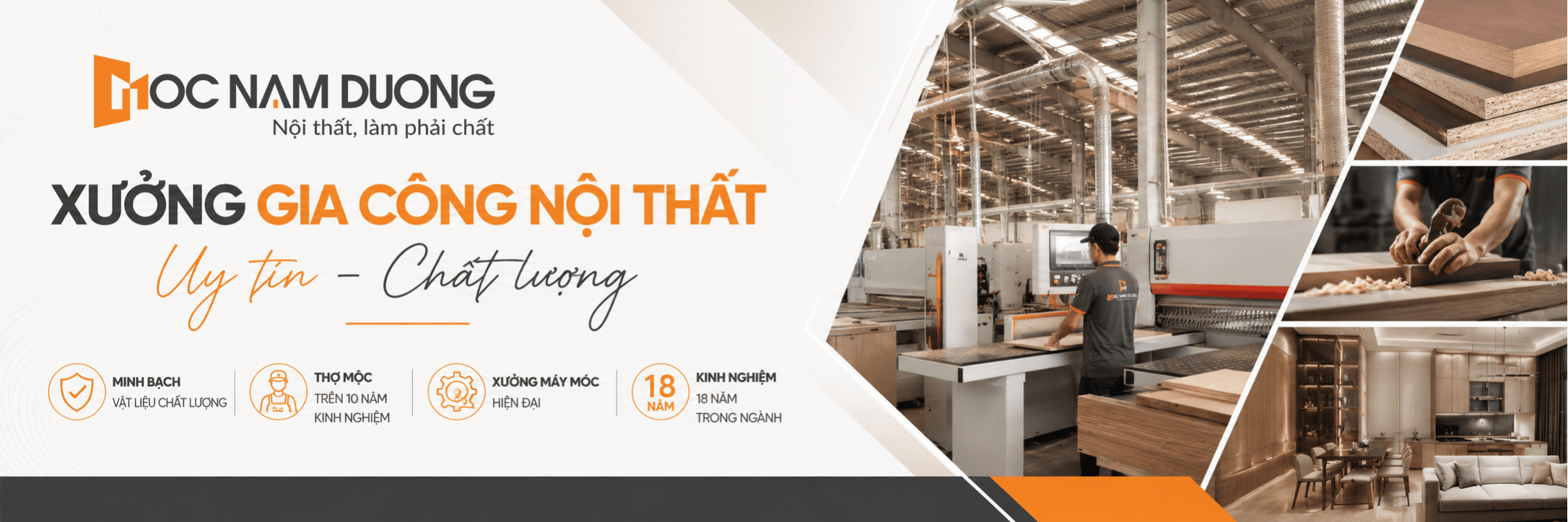 xưởng gia công nội thất